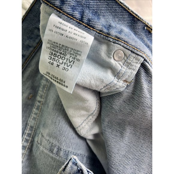 Wrangler Men's Rugged Wear Relaxed Fit Jean Vintage Light Washed 48x30 NWT New - Picture 7 of 7